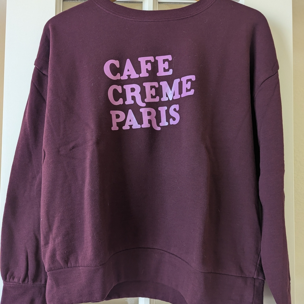 LOFT Cafe Creme Paris Sweatshirt